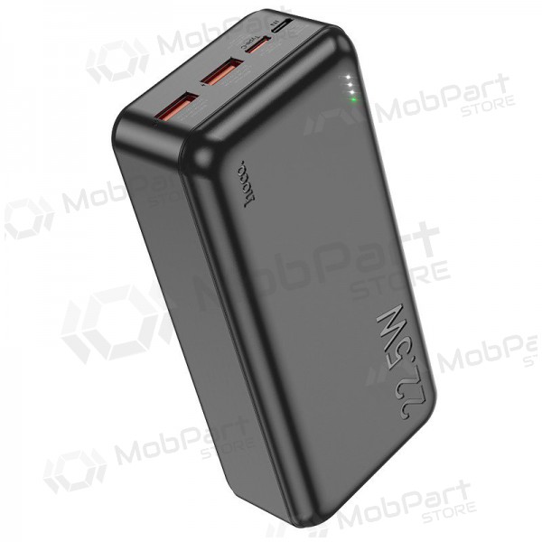 Batteria esterna Power Bank Hoco J101B PD 20W+Quick Charge 3.0 22.5W 30000mAh nero Batteria esterna Power Bank Hoco J101B PD 20W+Quick Charge 3.0 22.5W 30000mAh nero