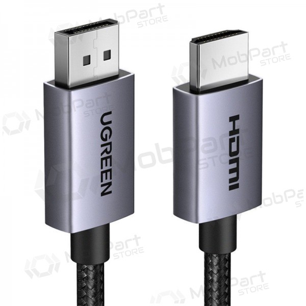 Cavo HDMI Ugreen DP125 DisplayPort a HDMI 2 m 4K 30 Hz nero