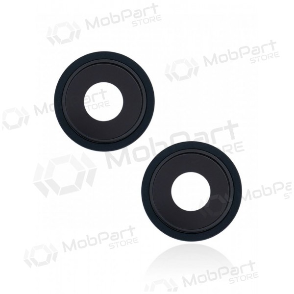 Apple iPhone 13 mini vetro della fotocamera (2pz) (Midnight) (con una cornice)
