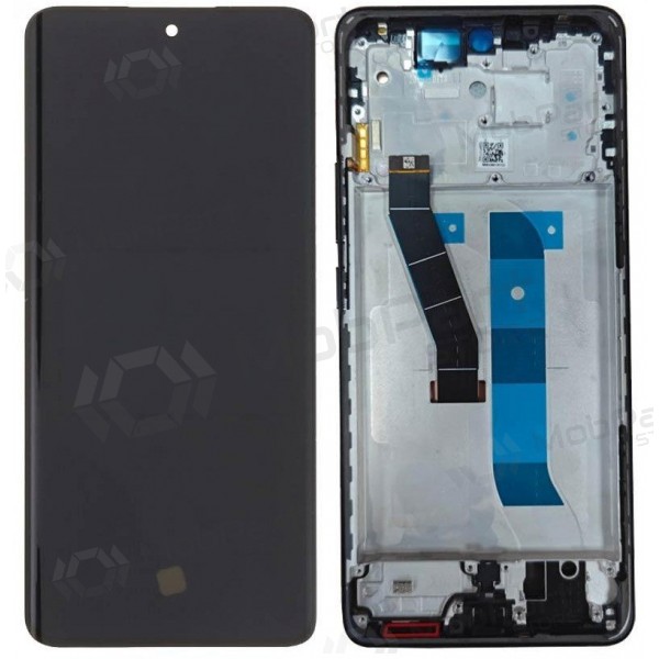 Schermo Xiaomi Redmi Note 15 4G (nero) (con cornice) (originale)