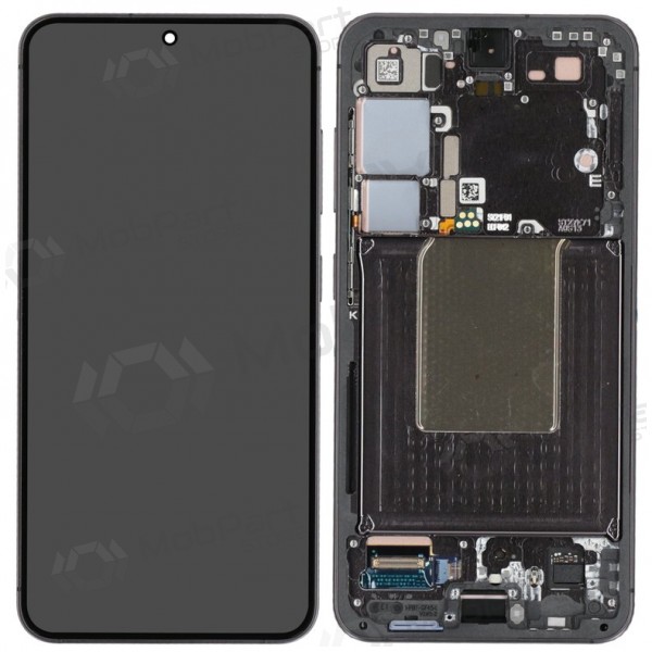 Schermo per Samsung Galaxy S24 (nero) (con cornice) (originale)