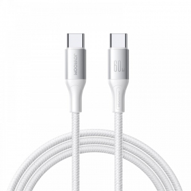 USB cavo Joyroom S-A28 USB-C to USB-C 60W 2.0m bianca