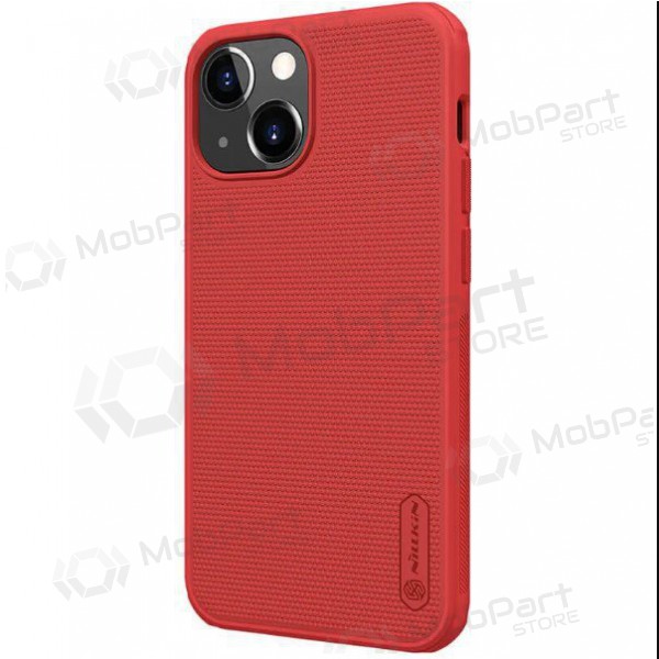 Custodia per Apple iPhone 14 - Nillkin Frosted Shield (rosso)