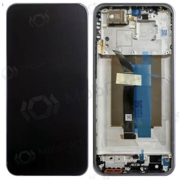 Schermo Xiaomi Redmi Note 15 Pro 5G (viola) (con cornice) (originale)