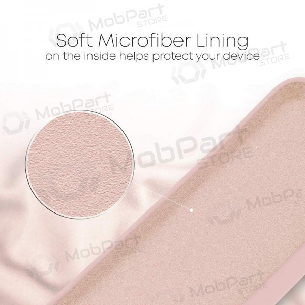Custodia per Samsung Galaxy A22 4G Mercury - Silicone Case (sabbia rosa)