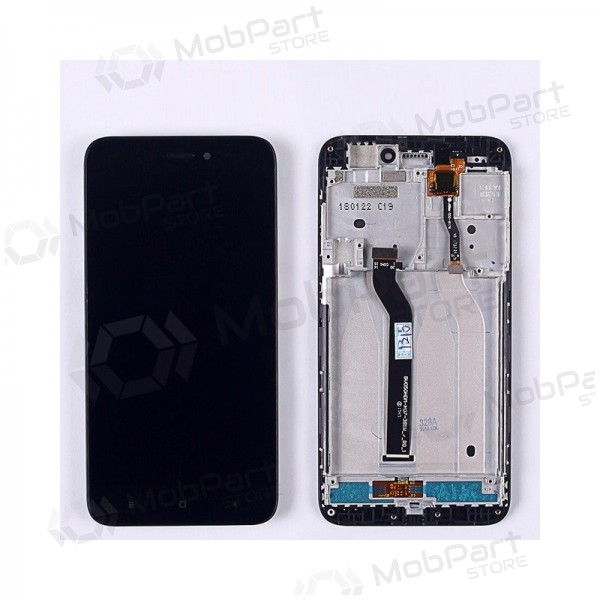 Xiaomi Redmi 5A schermo / display (nero) (con una cornice)
