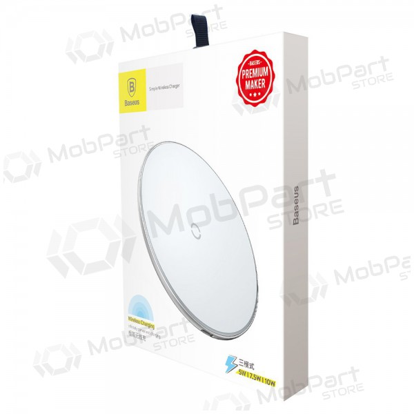 Caricatore senza fili Baseus Simple (10W) CCALL-JK02 (bianca)