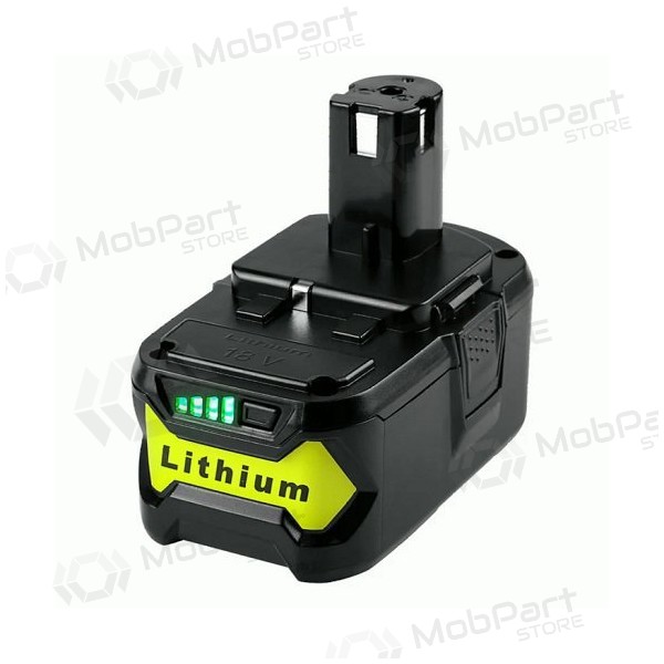 Batteria Ryobi ONE+ RB18L40 / P108 per utensili 18V 4Ah Li-ion con indicatore di carica (sostitutiva)