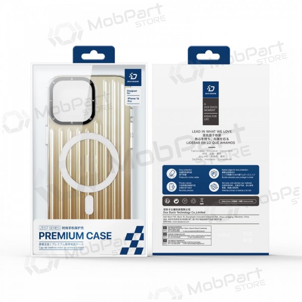 Custodia per Apple iPhone 16e, 17e - Dux Ducis Zest (Gradient Desert Gold)