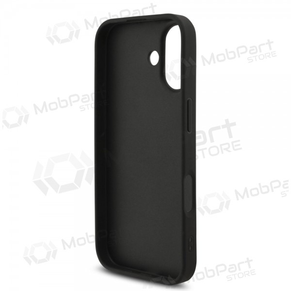Custodia per Apple iPhone 17 - Guess PU 4G Metal Logo Strap (nero)