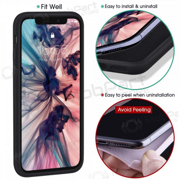 Custodia per Apple iPhone 11 Pro - Liquid Silicone - 1.5mm (nero)