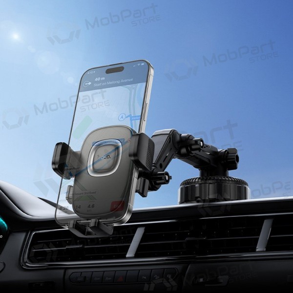 Supporto per telefono da auto Hoco H89 da cruscotto 4.5–7 pollici.