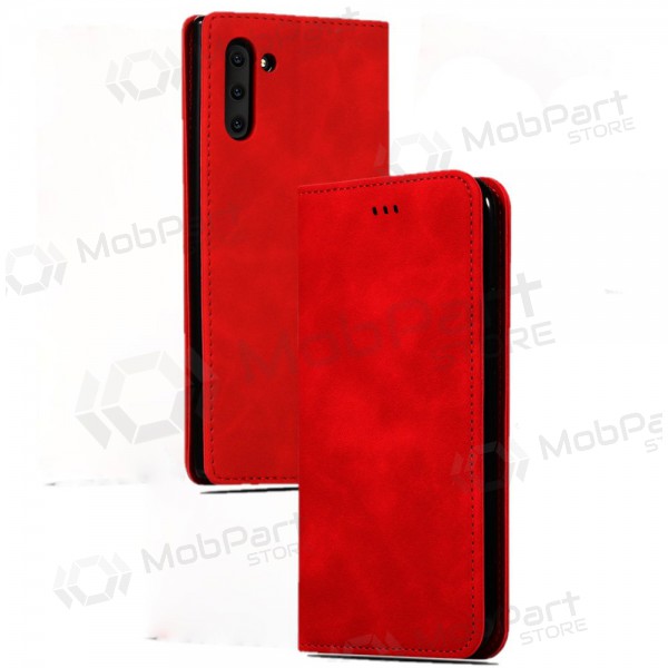 Custodia per Samsung A245 Galaxy A24 4G / A246 A24 5G - Business Style (rosso)