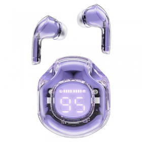 senza filis ausinės Acefast T8 TWS (alfalfa purple)