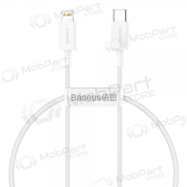 Cavo Baseus Superior Type-C - Lightning PD 20W 0.25m (bianca) CATLYS-02