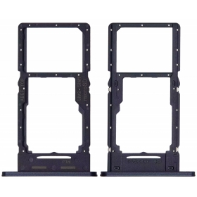 Supporto per scheda SIM Samsung Galaxy A25 5G (nero) (originale)