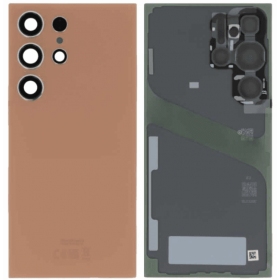 Cover posteriore per Samsung Galaxy S24 Ultra (arancione) (originale)