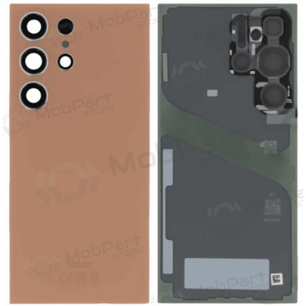 Cover posteriore per Samsung Galaxy S24 Ultra (arancione) (originale)