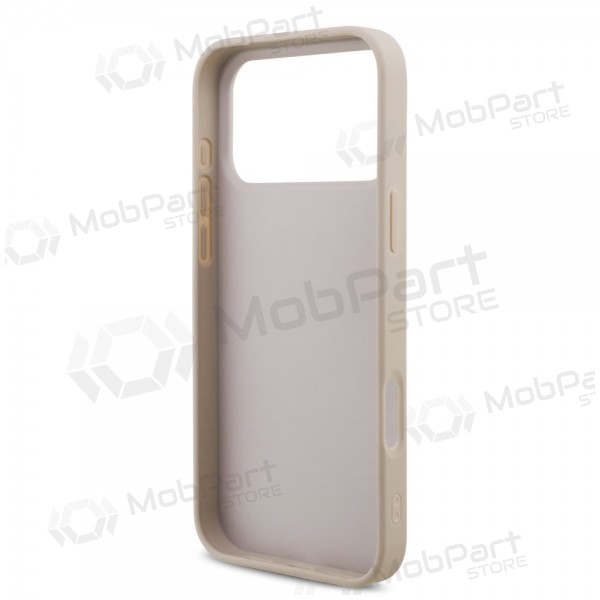 Custodia per Apple iPhone 17 Pro Max - Guess PU 4G Metal Logo (rosa)