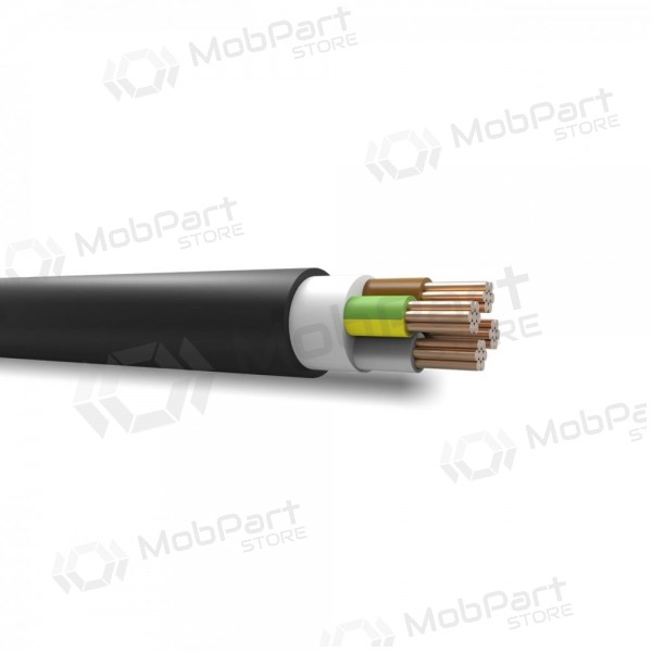 Cavo di potenza Elpar N2XH-J 5x4 mm² in rame XLPE LSZH CPR B2ca 1 kV a conduttore solido.