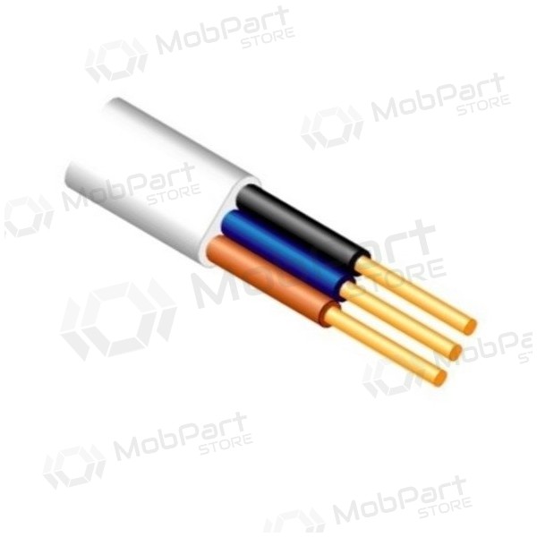 Cavo elettrico Lietkabelis YDYp 3x1.0 mm² in rame PVC bobina da 100 m.