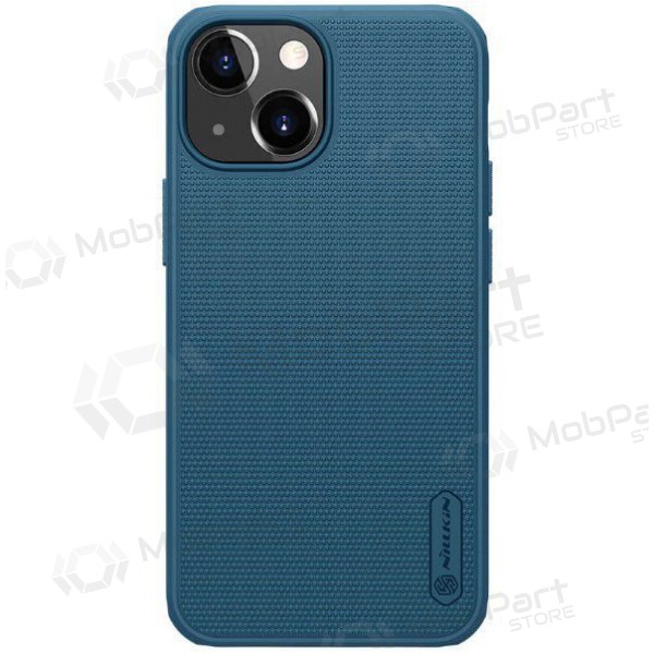 Apple iPhone 15 Pro custodia „Nillkin Frosted Shield“ (blu)