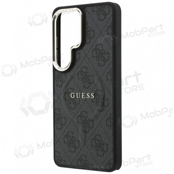 Custodia per Samsung Galaxy S26 Ultra -Guess PU Leather 4G Gold Frame Magnetic- (nera)