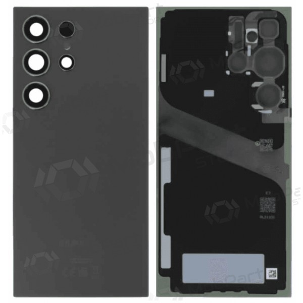 Cover posteriore per Samsung Galaxy S24 Ultra (nero) (originale)