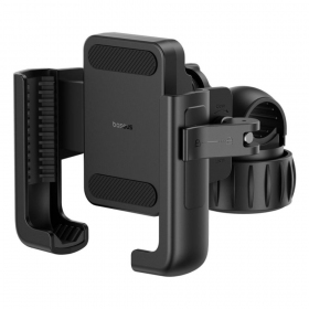 Telefono laikiklis dviračiui Baseus GoTrip Series Bike Phone Mount Cluster nero C40572301111-00