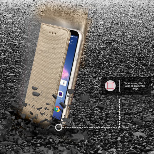 Custodia per Apple iPhone 13 Pro Max - Smart Magnet (oro)
