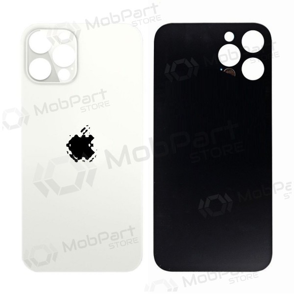 Apple iPhone 12 Pro coperchio batteria posteriore (d'argento) (bigger hole for camera)