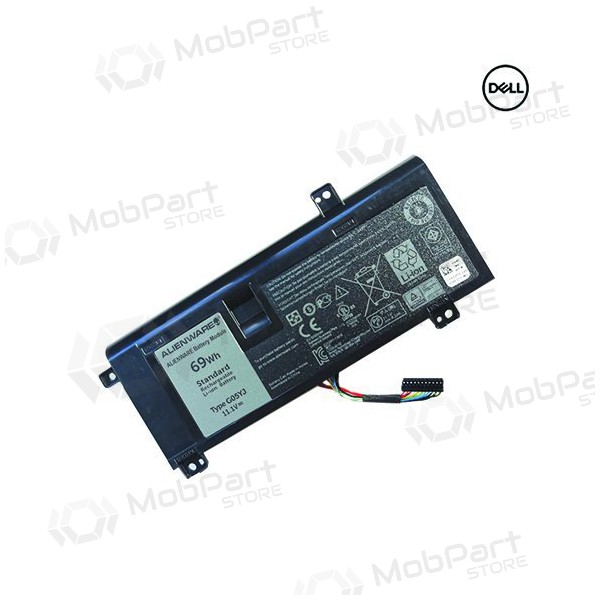 DELL 8X70T, 6216mAh batteria del computer portatile - PREMIUM DELL 8X70T, 6216mAh batteria del computer portatile - PREMIUM