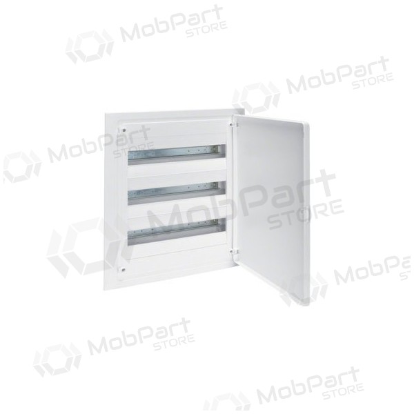 GOLF2 plastikinis įleidžiamas skydelis VF318PD 3x18 mod. Hager (IP40)