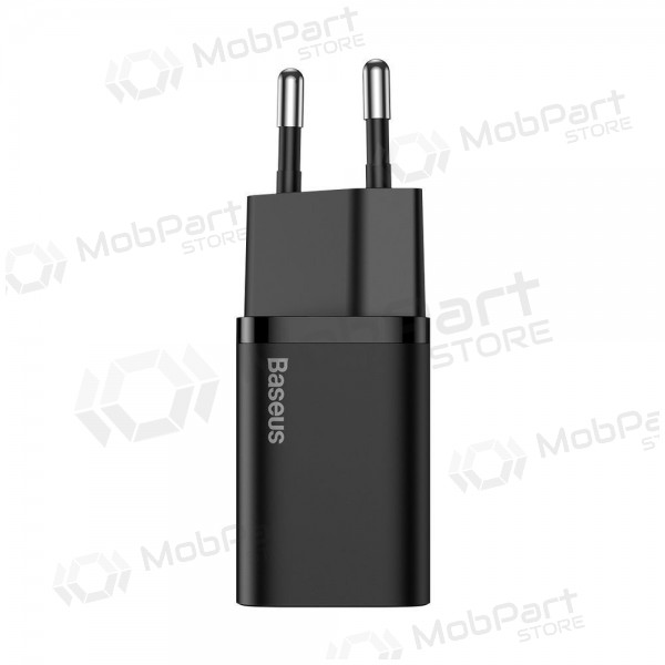Caricatore buitinis Baseus Super Si 25W + Type-C 1.0m nero TZCCSUP-L01