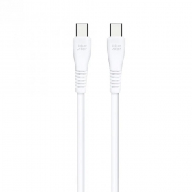 Cavo USB-C Blue Star PJ-DQ1-C USB-C a USB-C 1 m 60 W bianco