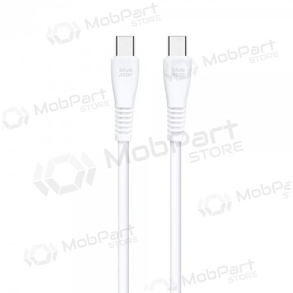 Cavo USB-C Blue Star PJ-DQ1-C USB-C a USB-C 1 m 60 W bianco