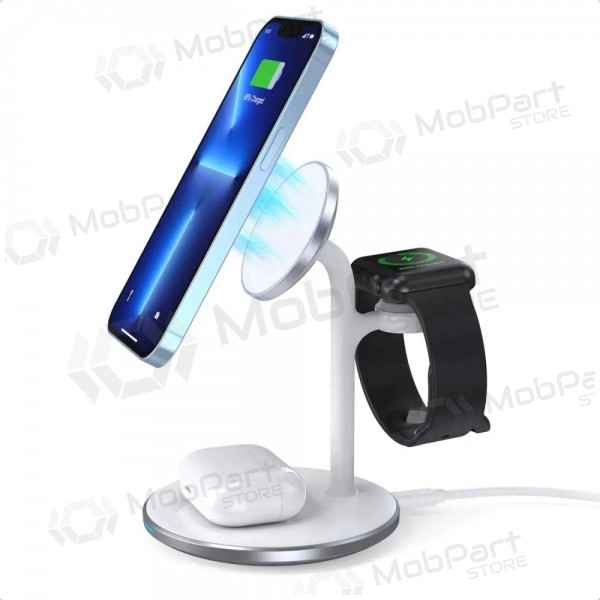Caricabatterie wireless 3 in 1 Choetech T585-F 15 W bianco