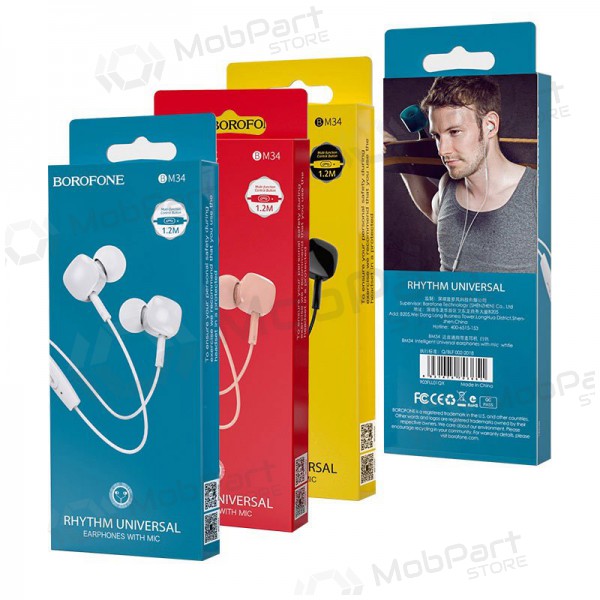 Mani libere Borofone BM34 3,5mm (bianco)