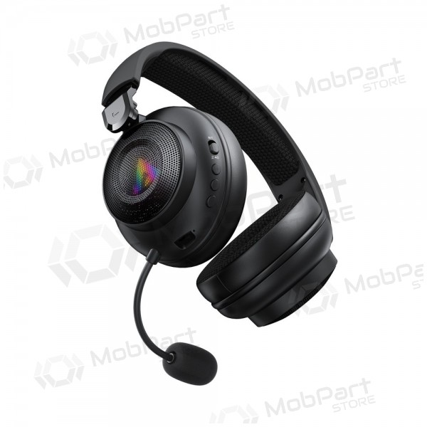 Cuffie wireless Acefast H15 Gaming over-ear con microfono USB-C nere