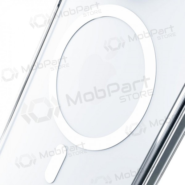 Custodia per Apple iPhone 16 Plus - 3MK Clear MagCase (trasparente)