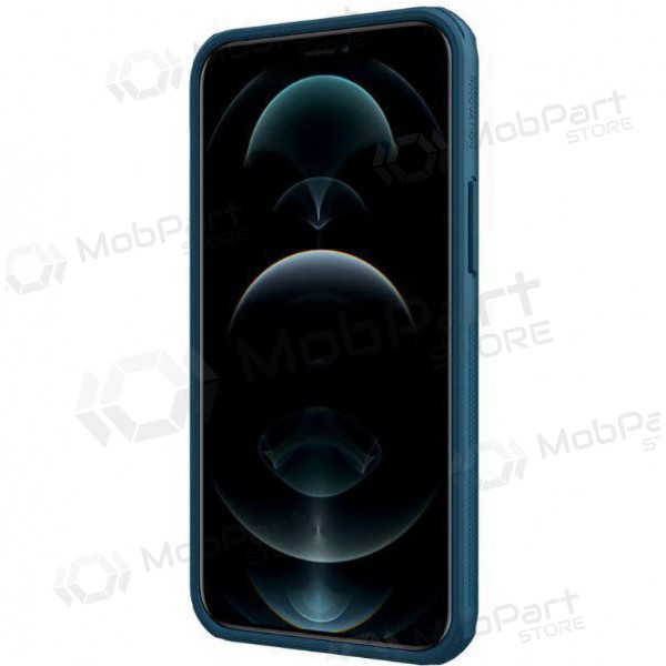 Apple iPhone 15 Pro custodia „Nillkin Frosted Shield“ (blu)