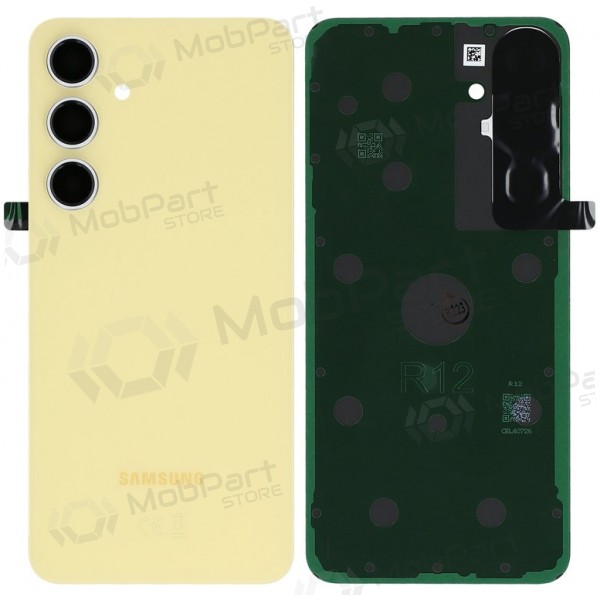 Cover posteriore per Samsung Galaxy S24 FE (giallo) (originale)