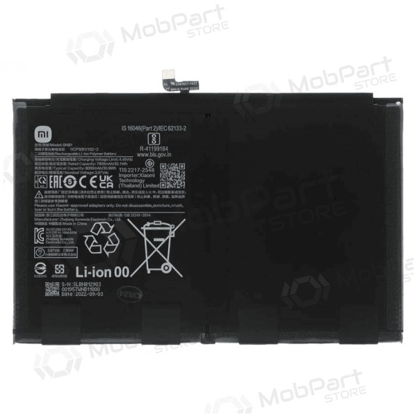 Batteria per Xiaomi Redmi Pad SE 8.7, accumulatore (BN81) (originale)