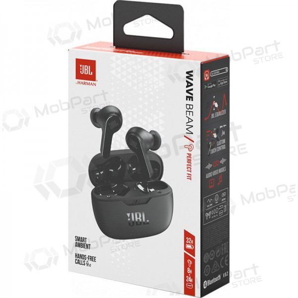 senza filis ausinės JBL Wave Beam TWS senza filis ausinės JBL Wave Beam TWS