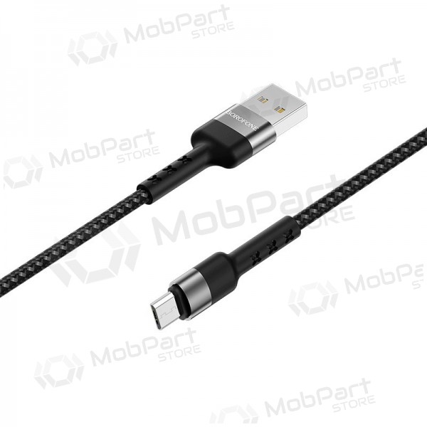 USB cavo Borofone BX34 microUSB 1.0m (nero)