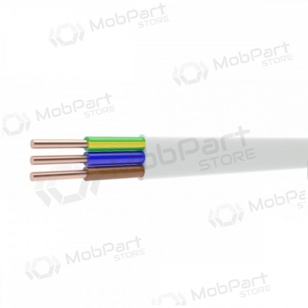 Cavo di potenza Lietkabelis YDYp 3x1.5 mm² in rame PVC bobina da 100 m.