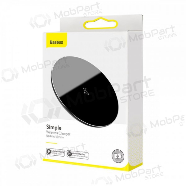 Caricatore senza fili Baseus Simple Type-C (15W) WXJK-B01 (nero)