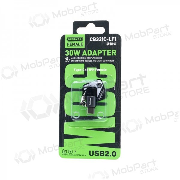 Adattatore Remax CB32 USB-C a Lightning USB 2.0
