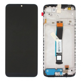 Xiaomi Redmi 10C 2022 / Poco C40 schermo / display (nero) (con una cornice) (originale)