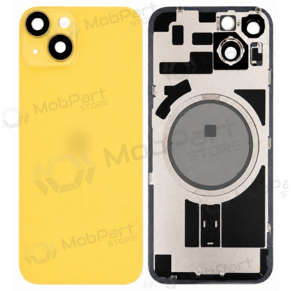 Cover posteriore per Apple iPhone 14 Plus (giallo) (Premium)